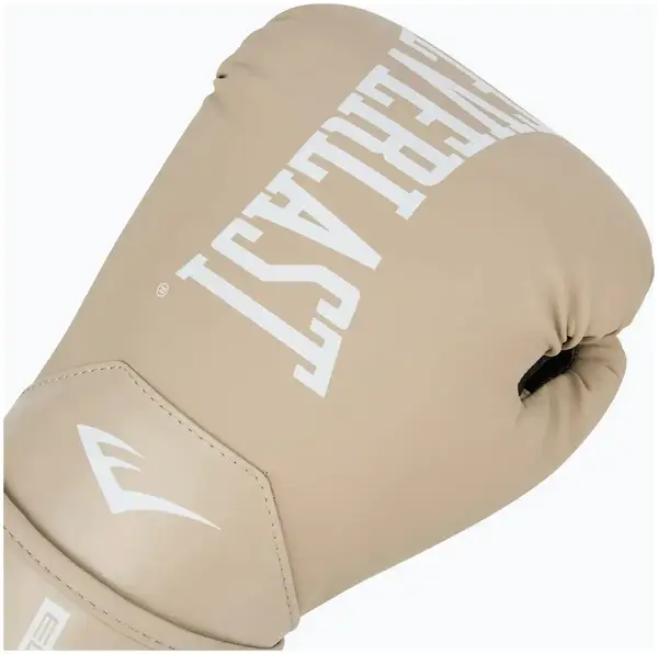 Боксерські рукавиці Everlast ELITE 2 BOXING GLOVES бежевий Уні 16 унцій купити недорого в Україні, фото 5