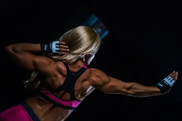 Перчатки для фитнеса Power System PS-2300 Fitness Black/White L купить недорого в Украине, фото 9