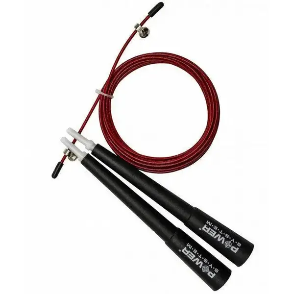 Скакалка скоростная Power System PS-4033 Crossfit Jump Rope Red (2,8m.) купить