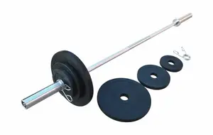 Штанга олімпійська прогумована 180 кг купити