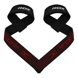 Лямки для тяги RDX S4 Gym Cotton Gel Straps Чорний Plus купити