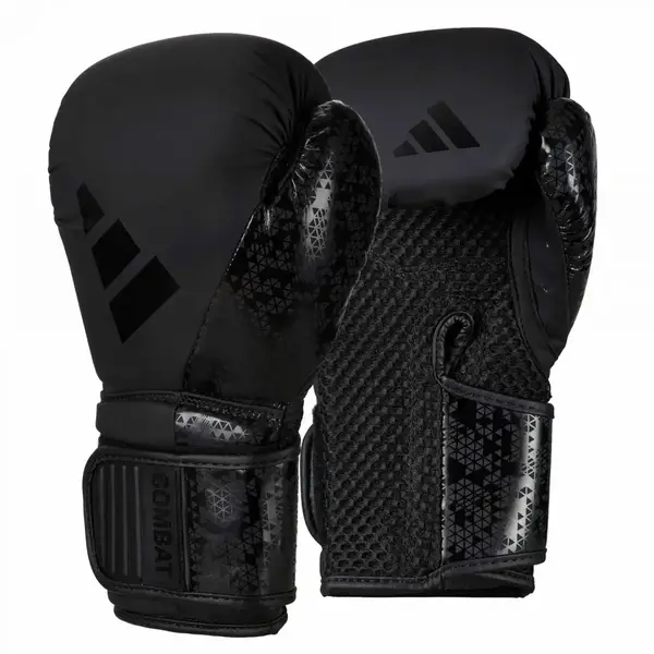 Боксерські рукавиці Adidas Combat 50 | 12 унцій | чорний | ADIDAS ADIC50TG купити