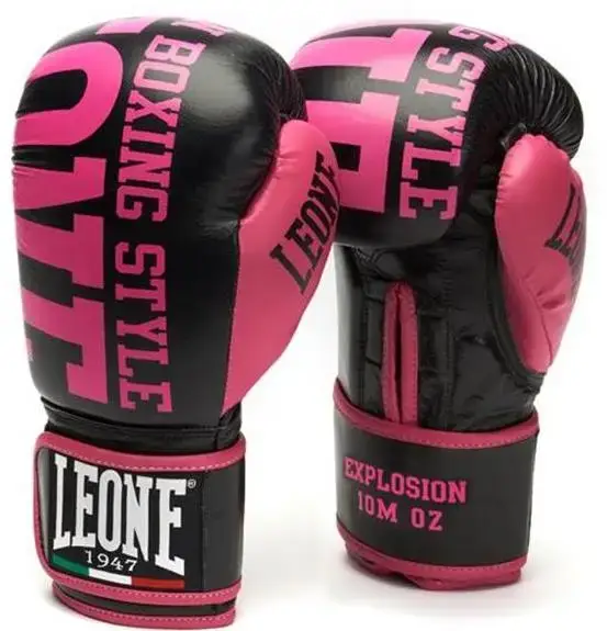 Боксерські рукавички Leone Explosion Fuxia 10 ун. купити