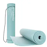 Коврик для йоги и фитнеса PowerPlay 4010 PVC Yoga Mat Мятный (173x61x0.6) купить