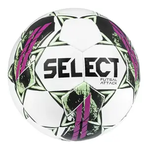 Футзальный мяч Select FUTSAL ATTACK v22 бело-розовый Уни 4 купить