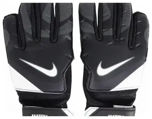 Вратарские перчатки Nike NK GK MATCH JR-HO23 черный, белый Дет 8 (21,6 см) купить
