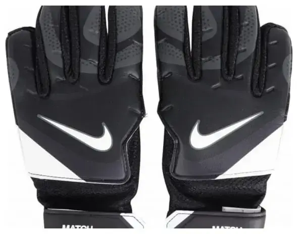 Вратарские перчатки Nike NK GK MATCH JR-HO23 черный, белый Дет 8 (21,6 см) купить недорого в Украине, фото 2