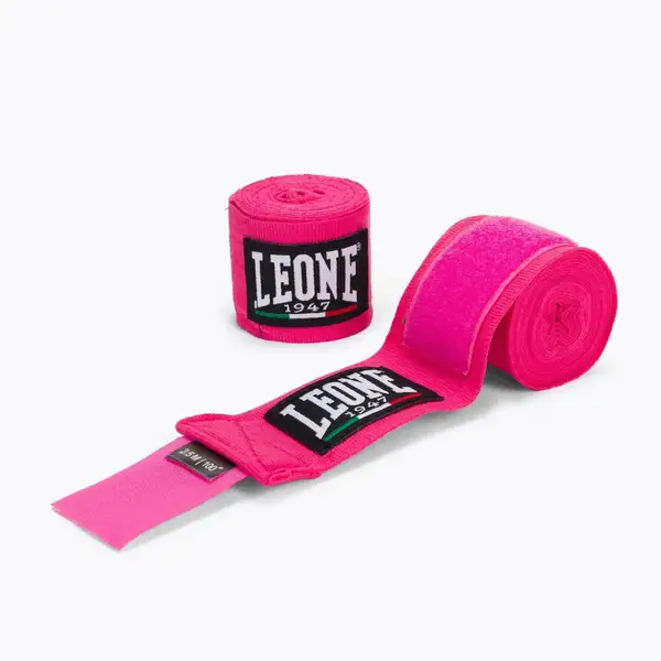 Бинты для бокса Leone AB705 Pink 3.5m купить недорого в Украине, фото 8