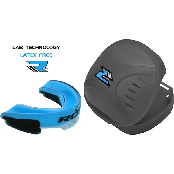 Капа боксерская RDX GEL 3D Elite Blue купить недорого в Украине, фото 3