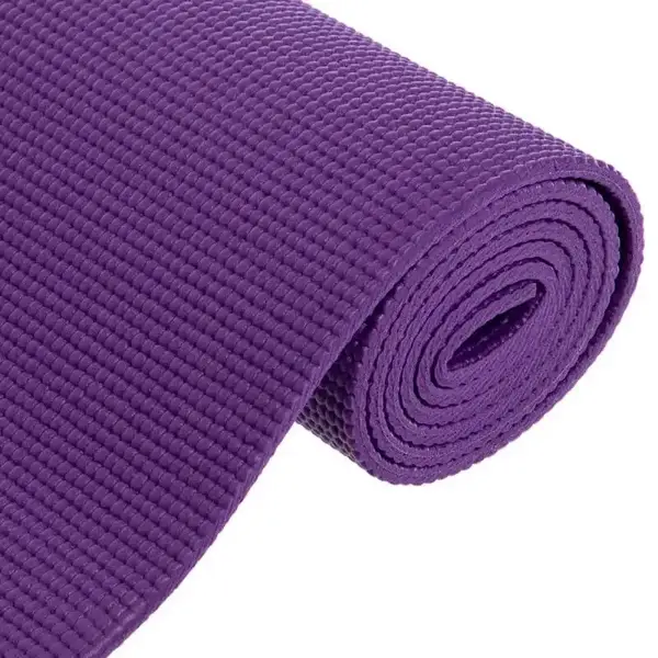 Килимок для йоги та фітнесу Power System PS-4014 PVC Fitness-Yoga Mat Purple (173x61x0.6) купити недорого в Україні, фото 4