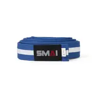 Пояс для кимоно SMAI с белой полосой посередине | синий | SMAI SM B001YW 260 см купить