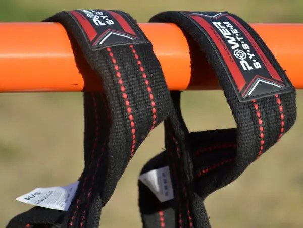 Лямки для тяги (вісмірка) Power System PS-3405 Figure 8 Black/Red S/M купити недорого в Україні, фото 5