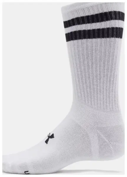 Шкарпетки UA Essential 6pk Crew білий, сірий, чорний Уні LG купити недорого в Україні, фото 4