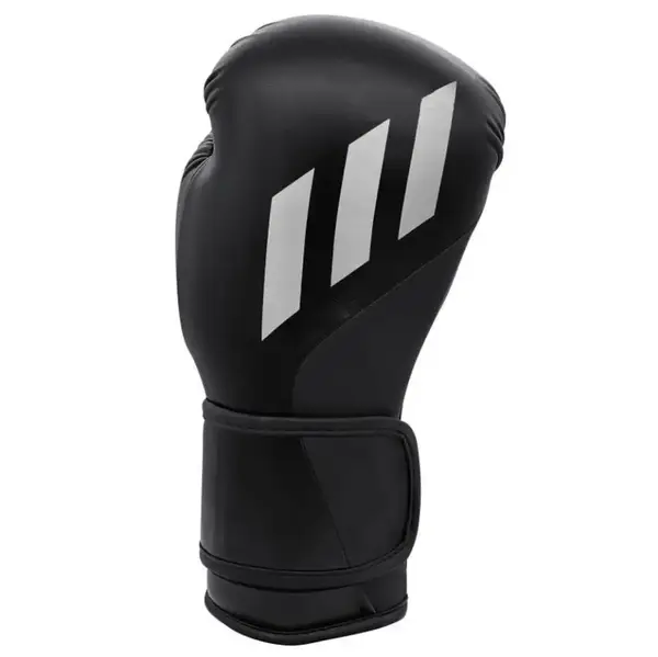 Боксерские перчатки Adidas Speed Tilt 200 черно/серые | 12 унций | SPD200TG купить недорого в Украине, фото 2