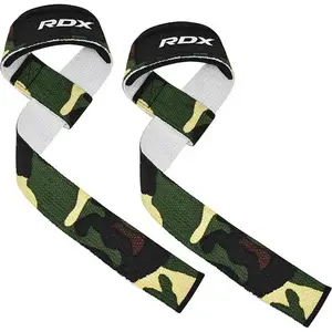 Лямки для тяги RDX W1 Gym Single Strap Білий/Зелений Plus купити