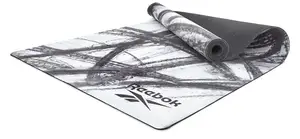 Коврик для йоги Reebok Natural Rubber Yoga Mat белый, серый, мармур Уни 183 x 61 x 0.32 купить