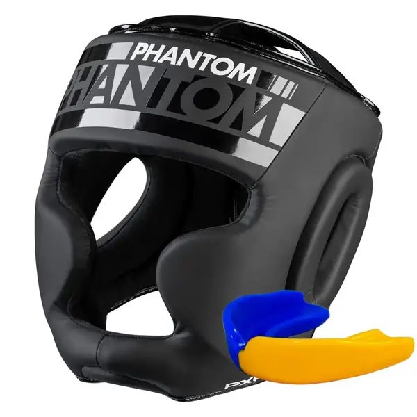 Боксерский шлем Phantom APEX Full Face Black боксерский шлем Phantom APEX Full Face купить недорого в Украине, фото 9