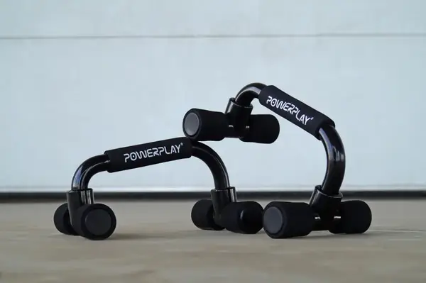 Упори для віджимань PowerPlay 4316 Push Up Bars пластикові (Скошені) купити недорого в Україні, фото 2