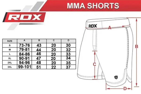 Шорты для MMA RDX T15 Red - мужские шорты, размер S купить недорого в Украине, фото 6
