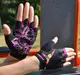 Перчатки для фитнеса MadMax MFG-770 Flower Power Gloves Black/Pink XS купить