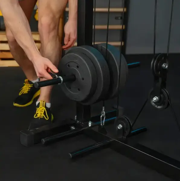 Силова фітнес станція Trex Sport TX-450HG з верхньою та нижньою тягою купити недорого в Україні, фото 13