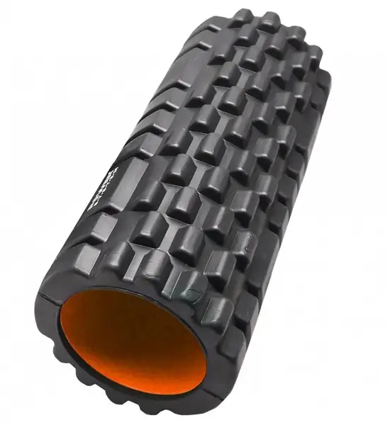 Массажный ролик (роллер) Power System PS-4050 Fitness Foam Roller Black/Orange (33x15см.) купить недорого в Украине, фото 2