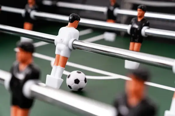 Настольный футбол Hop-Sport Corner черно-золотистый купить недорого в Украине, фото 7