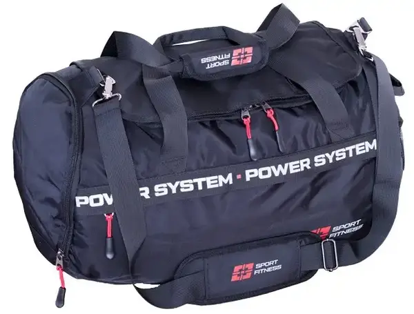 Спортивна сумка Power System PS-7012 Gym Bag-Dynamic (38л.) Black/Red купити