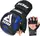 Рукавиці для ММА (Греплінгові рукавички) RDX GRAPPLING GLOVES SHOOTER IMMAF-1 чорний, синій L
