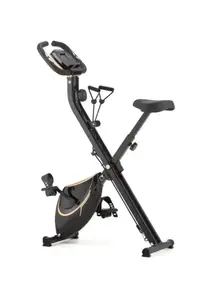 Велотренажер Gymtek FX600 магнитный складной с золотыми эспандерами купить