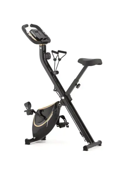 Велотренажер Gymtek FX600 магнитный складной с золотыми эспандерами купить