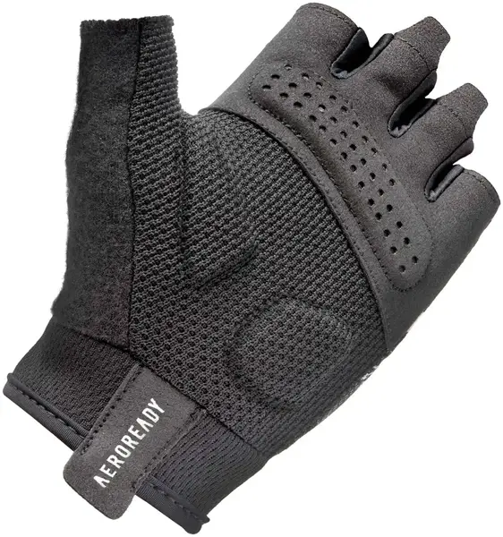 Перчатки для тренинга Adidas Essential Training Gloves черный, серый Уни S купить недорого в Украине, фото 3