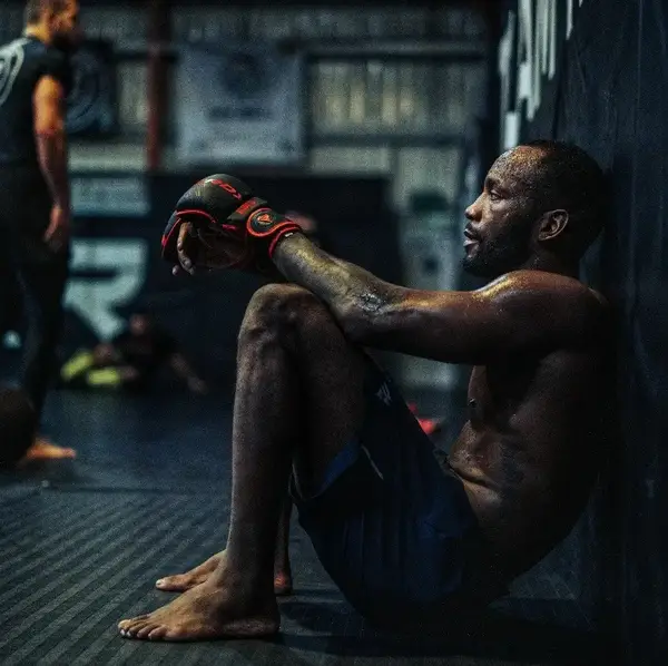 Рукавиці для ММА (Греплінгові рукавички) RDX F6 KARA Matte Red Plus S/M купити недорого в Україні, фото 7