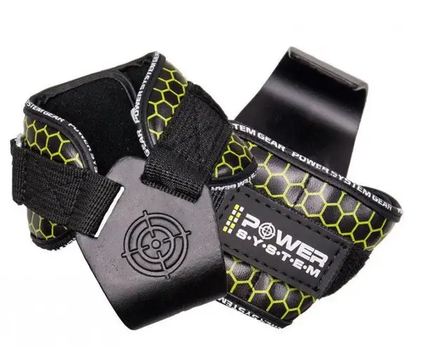 Гаки для тяги на зап'ястя Power System PS-3360 Hooks V2 Black/Yellow L купити