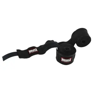 Бинти для боксу PowerPlay 3046 Чорні NYLON (4,5 м) купити