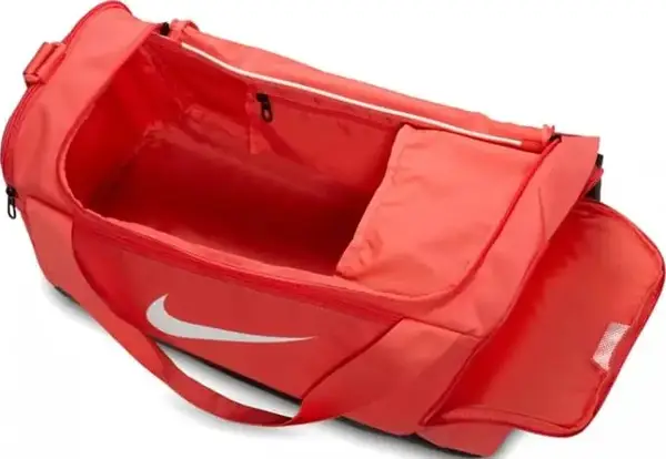 Сумка Nike NK BRSLA S DUFF - 9.5 41L Помаранчевий, чорний Уні 51 x 28 х 28 см купити недорого в Україні, фото 5