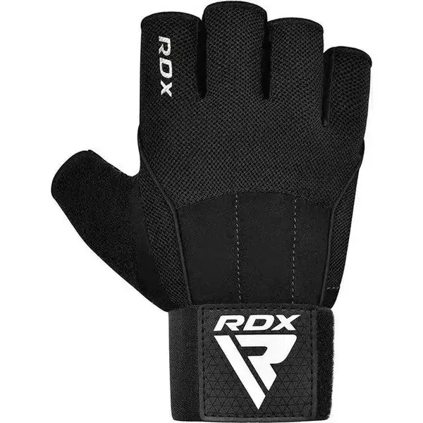 Перчатки для фитнеса RDX W3 BLACK WITH EVA PADDING-S купить недорого в Украине, фото 2
