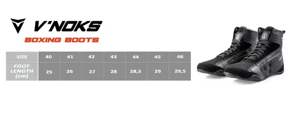Боксерки V`Noks Vi Venti | Черный | 46 | 46 | Стопа 29.5 см купить недорого в Украине, фото 9