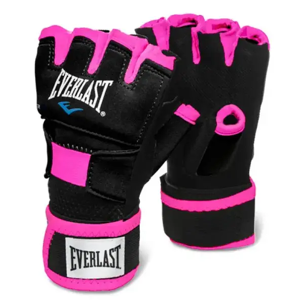 Бинти-рукавички Everlast EVERGEL HAND WRAPS чорний, рожевий Уні M/L купити