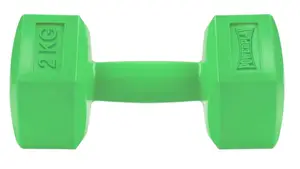 Гантель композитна PowerPlay 4124 Hercules 2 кг. Зелена (1шт.) купити