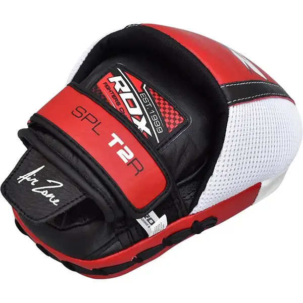 Лапы боксерские RDX Leather Red купить недорого в Украине, фото 7