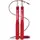 Скакалка скоростная на подшипниках алюминиевая PowerPlay 4207 Elite Jump Rope Красная (3m.)