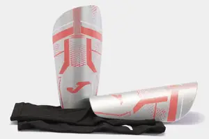 Щитки Joma J-PRO сріблястий, кораловий Чол M (зріст 135-155 см) купити