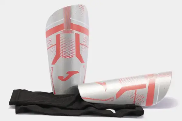 Щитки Joma J-PRO сріблястий, кораловий Чол M (зріст 135-155 см) купити