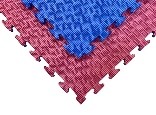 Татамі мат EVA 26 мм 1х1м (червоно-синій) купити