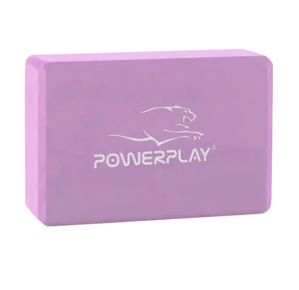 Блок для йоги PowerPlay 4006 Yoga Brick Фіолетовий купити