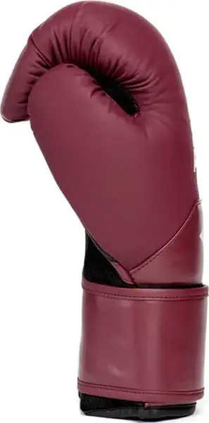 Боксерські рукавиці Everlast ELITE 2 BOXING GLOVES бордовий Уні 10 унцій купити недорого в Україні, фото 2
