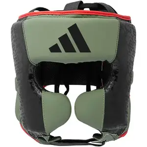 Шолом боксерський Adidas Combat 50 XL| чорно/зелений | Обхват голови >61 см | ADIC50HG ADIDAS купити