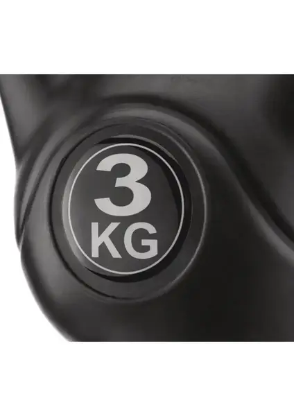Гиря виниловая GYMTEK 3 кг черный купить недорого в Украине, фото 4