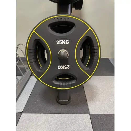 Олімпійський диск уретановий Generation Fitness FF51C4D-25 кг купити недорого в Україні, фото 3